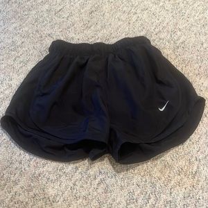 Women’s small black Nike dri-fit running shorts